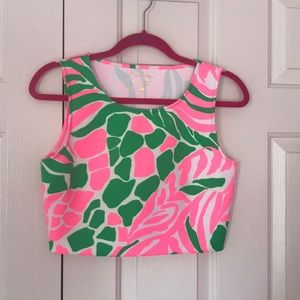 Lily Pulitzer crop top